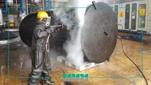 واترجت صنعتی شستشوی مبدل