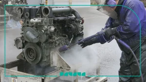 شستشو دستگاه ها با واترجت صنعتی