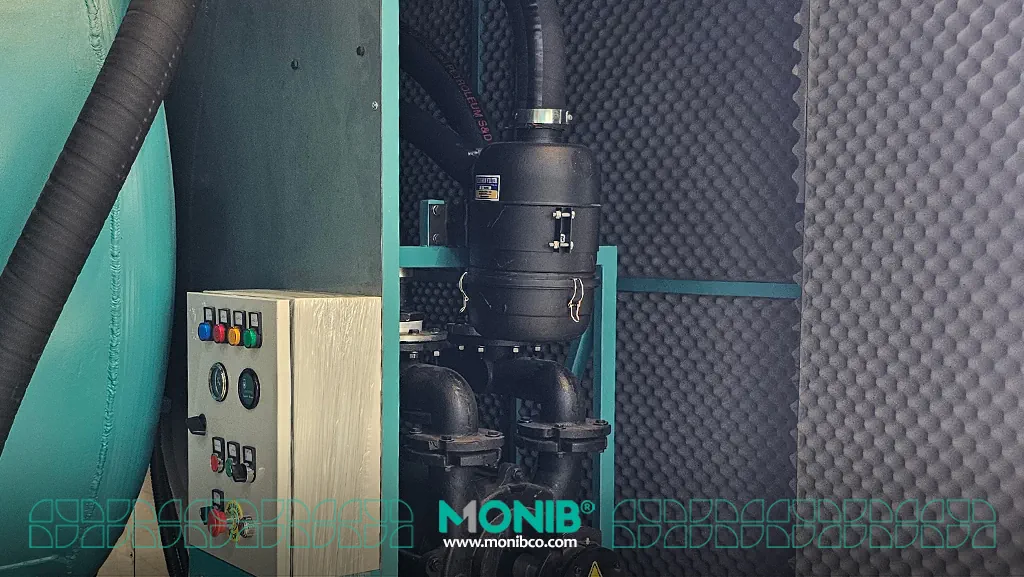 سیستم فیلتراسیون مکنده صنعتی